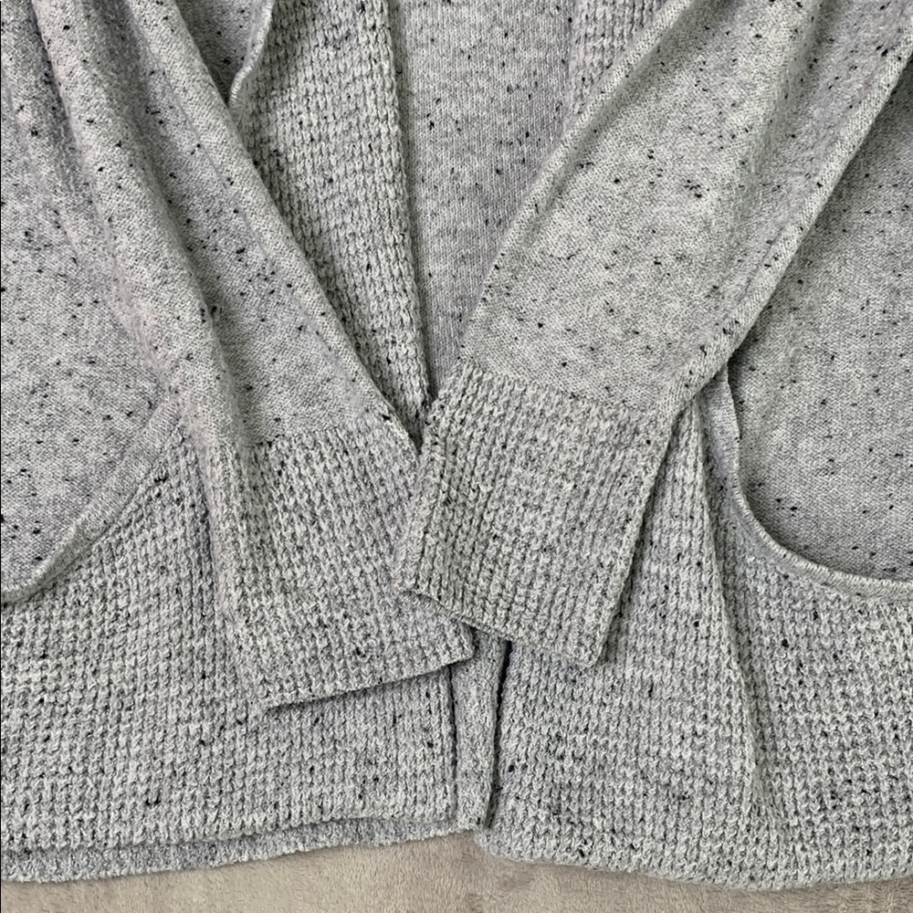 VERVE AMI | XL WOMENS | SHAWL SWEATER RELAXED FIT CARDIGAN in GRAY - Picture 10 of 14